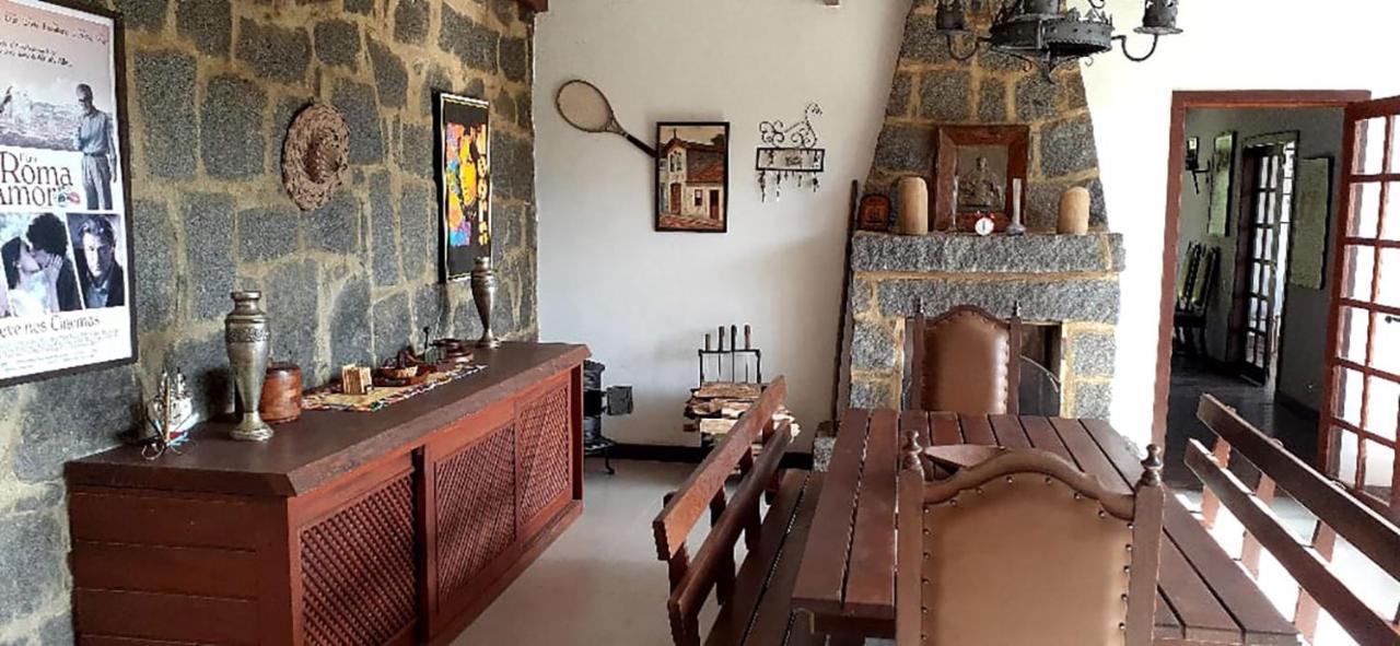 Chacara Com Wi-Fi, Churrasqueira E Lazer Em 库尼亚 外观 照片