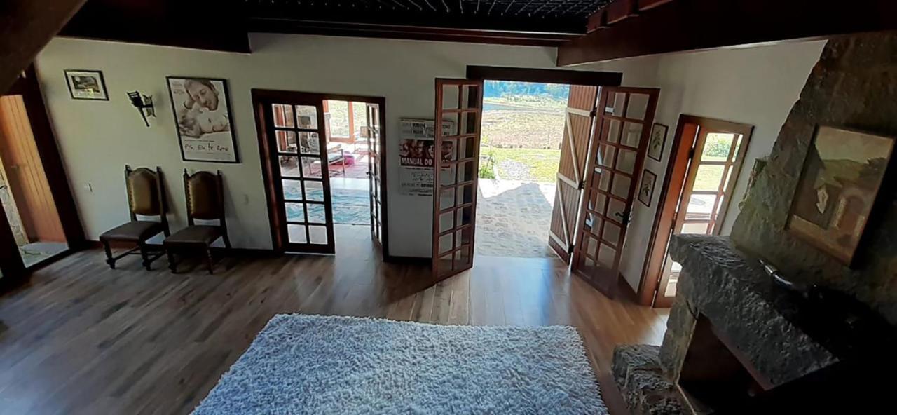 Chacara Com Wi-Fi, Churrasqueira E Lazer Em 库尼亚 外观 照片
