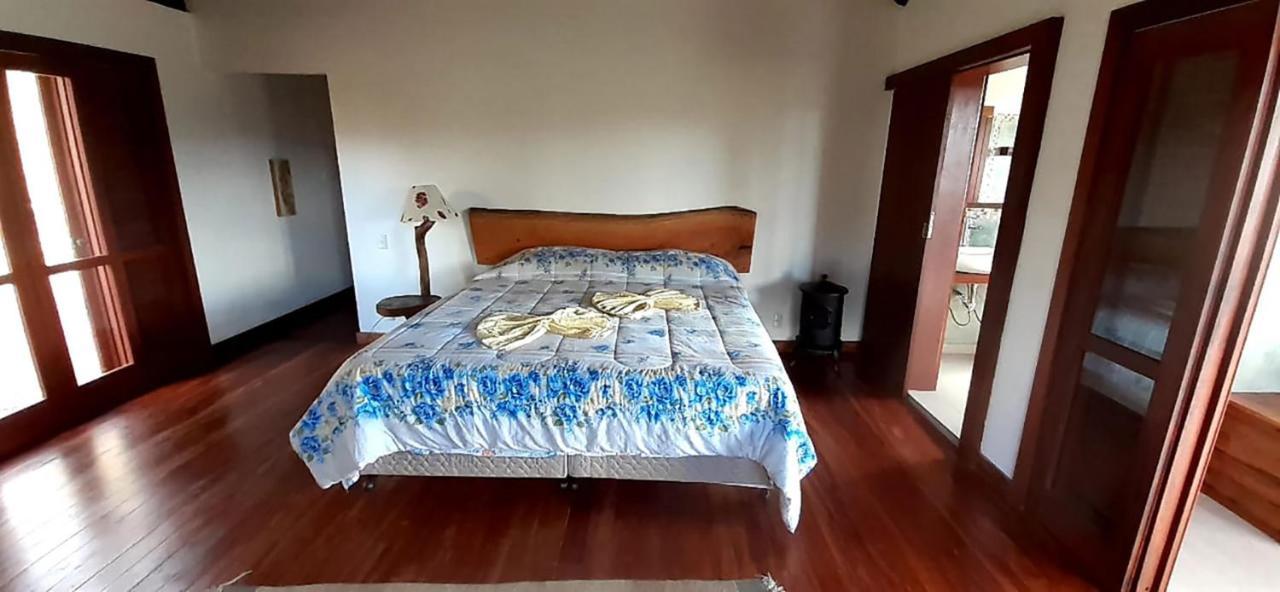 Chacara Com Wi-Fi, Churrasqueira E Lazer Em 库尼亚 外观 照片